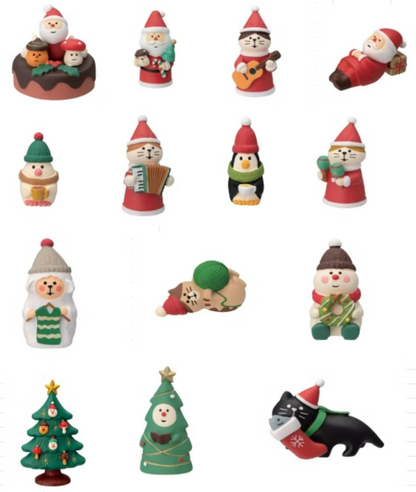 Christmas Gift Santa Claus Finch Snowman